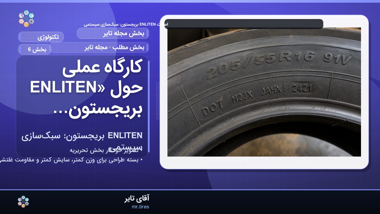 کارگاه عملی حول «ENLITEN بریجستون: سبک‌سازی سیستمی»