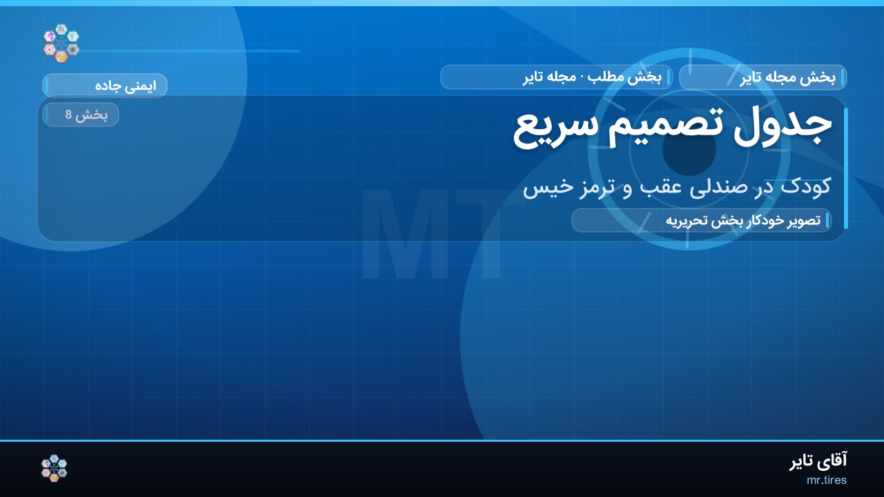 جدول تصمیم سریع