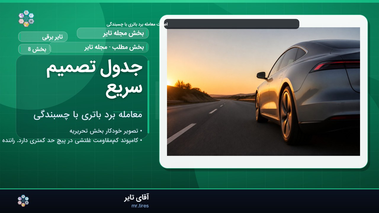جدول تصمیم سریع