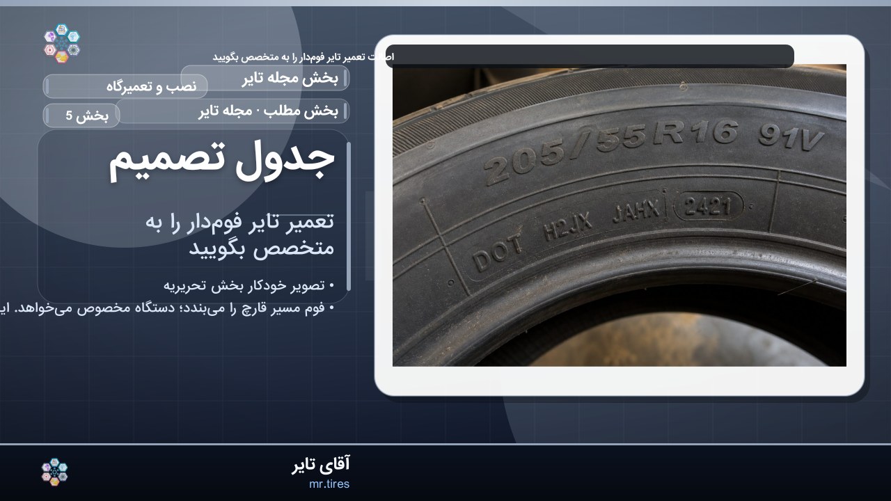 جدول تصمیم