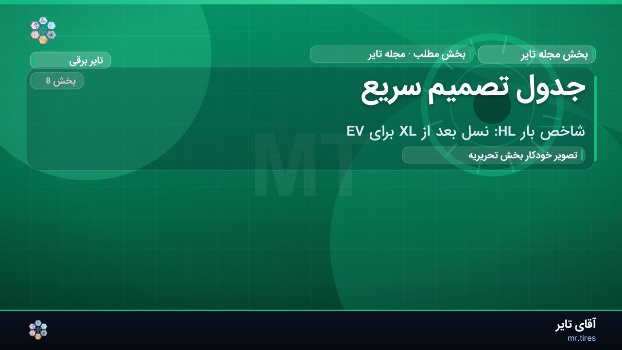 جدول تصمیم سریع