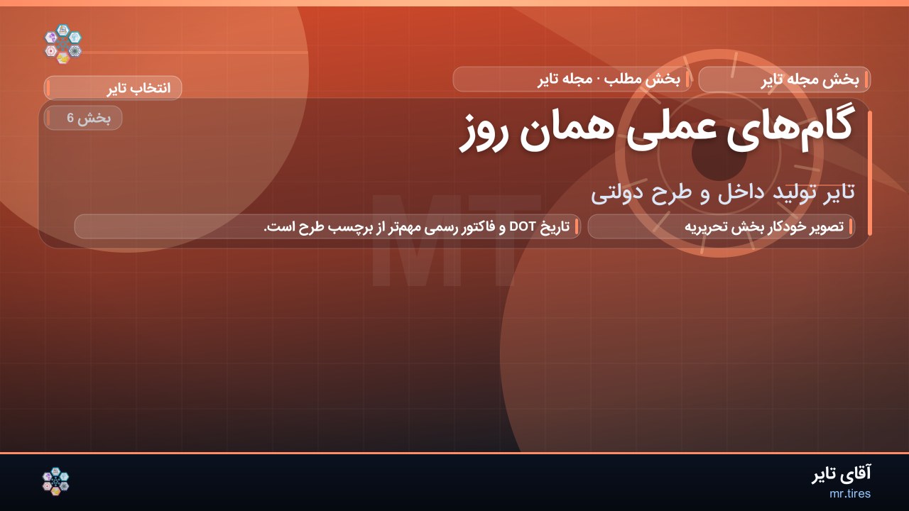 گام‌های عملی همان روز