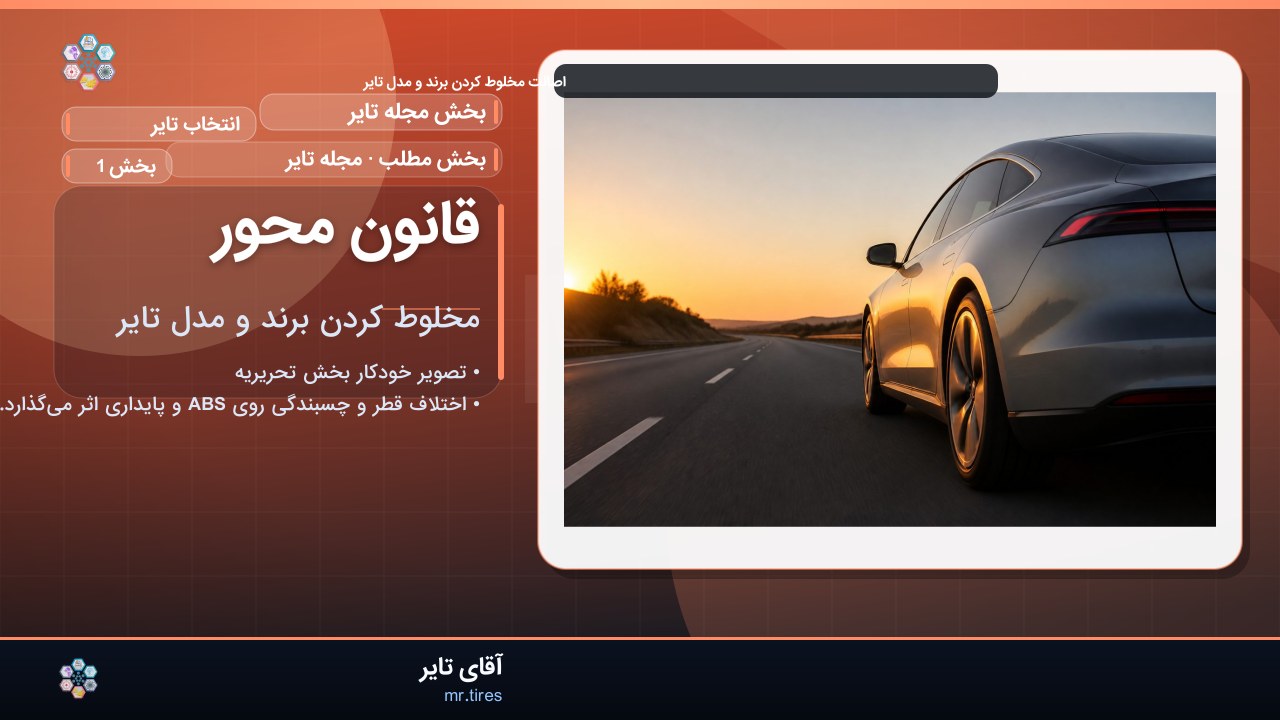قانون محور