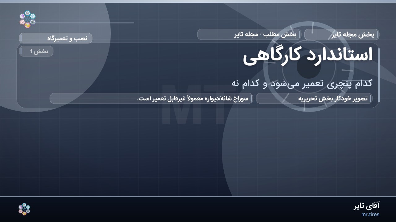استاندارد کارگاهی