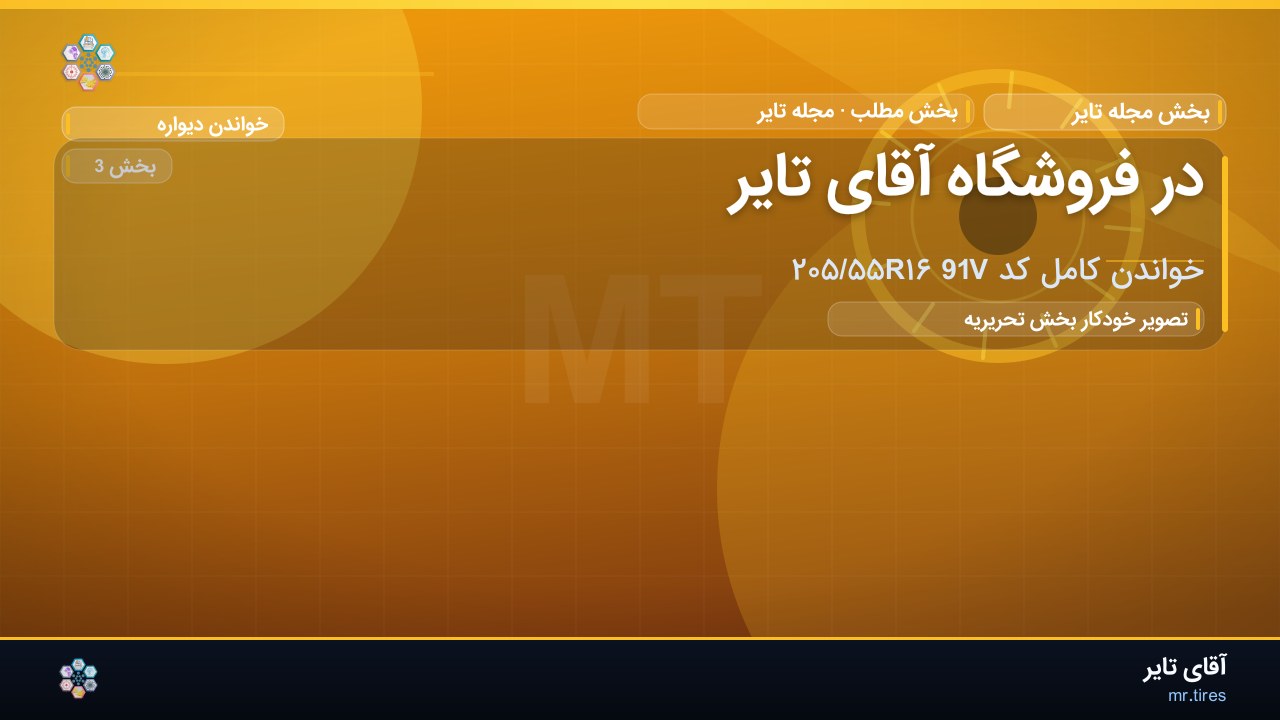 در فروشگاه آقای تایر