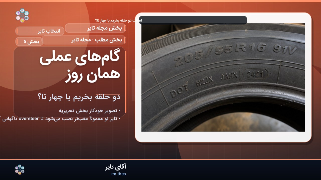 گام‌های عملی همان روز