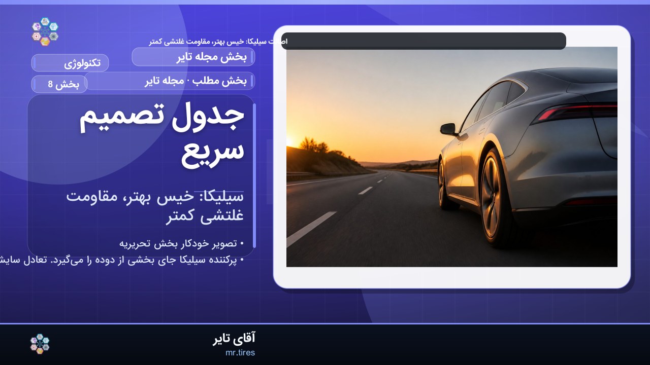 جدول تصمیم سریع