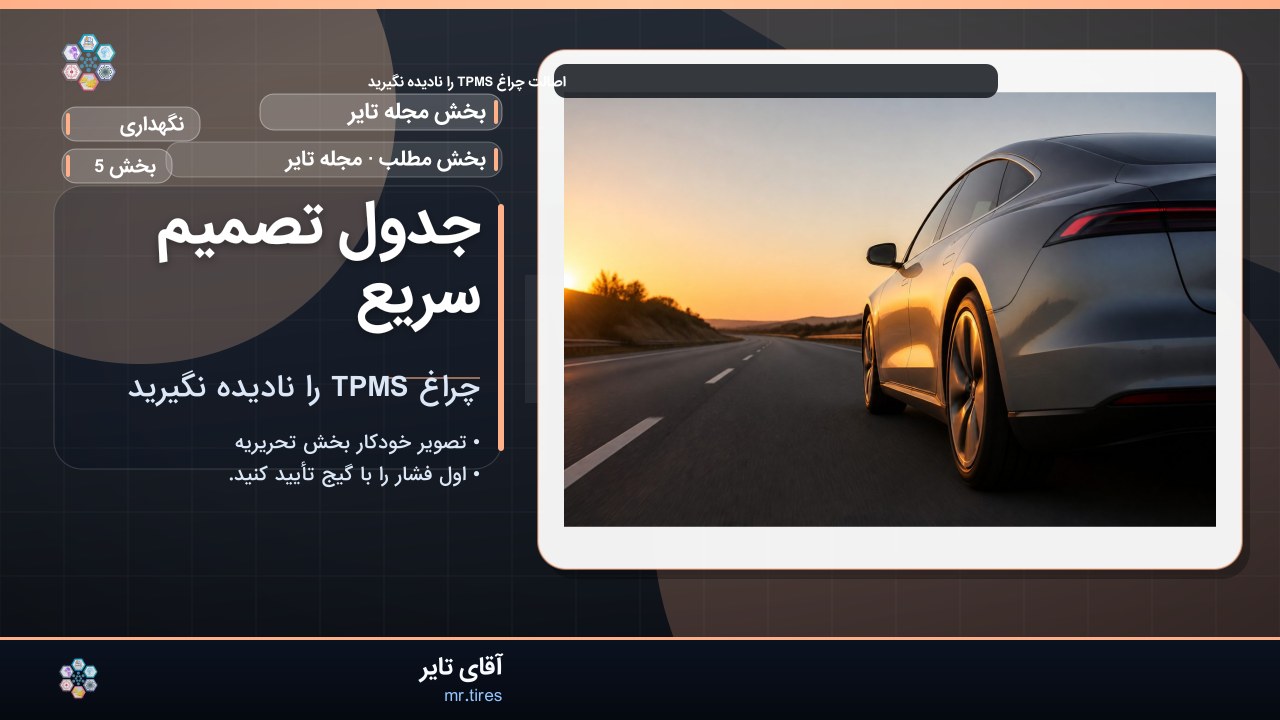 جدول تصمیم سریع