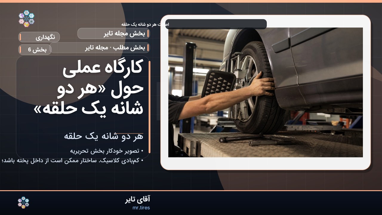 کارگاه عملی حول «هر دو شانه یک حلقه»