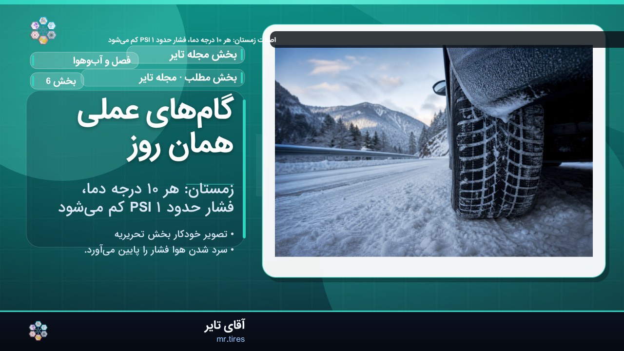 گام‌های عملی همان روز