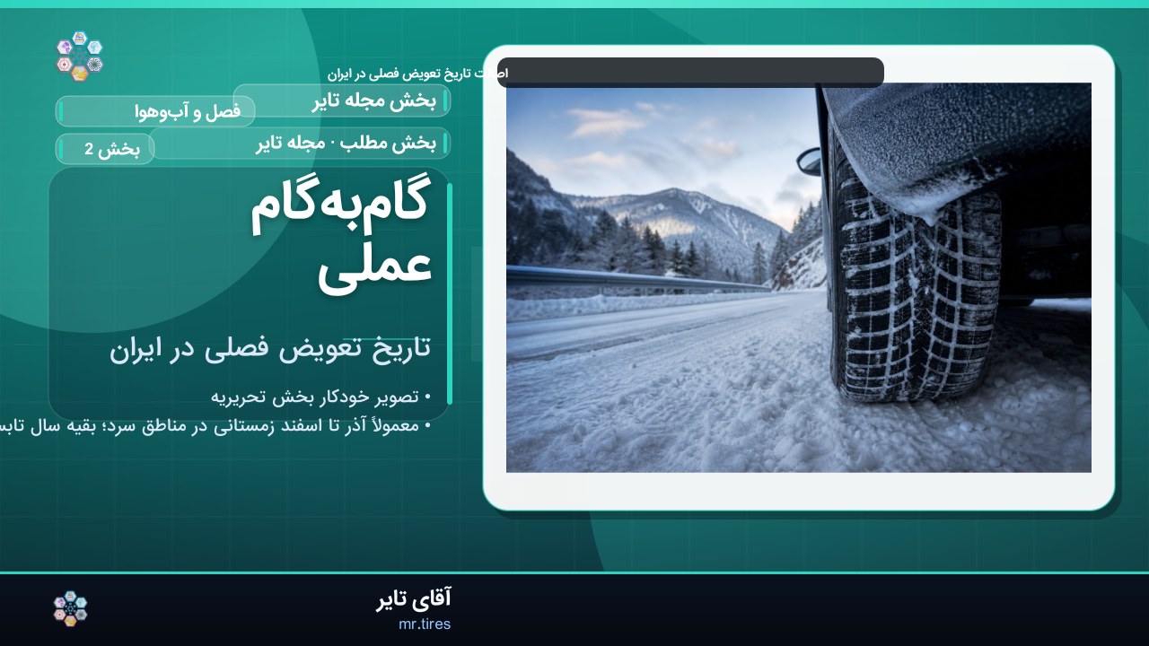 گام‌به‌گام عملی